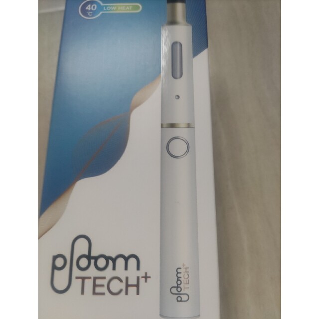 PloomTECH(プルームテック)のプルームテックプラスホワイト新品未使用 メンズのファッション小物(タバコグッズ)の商品写真