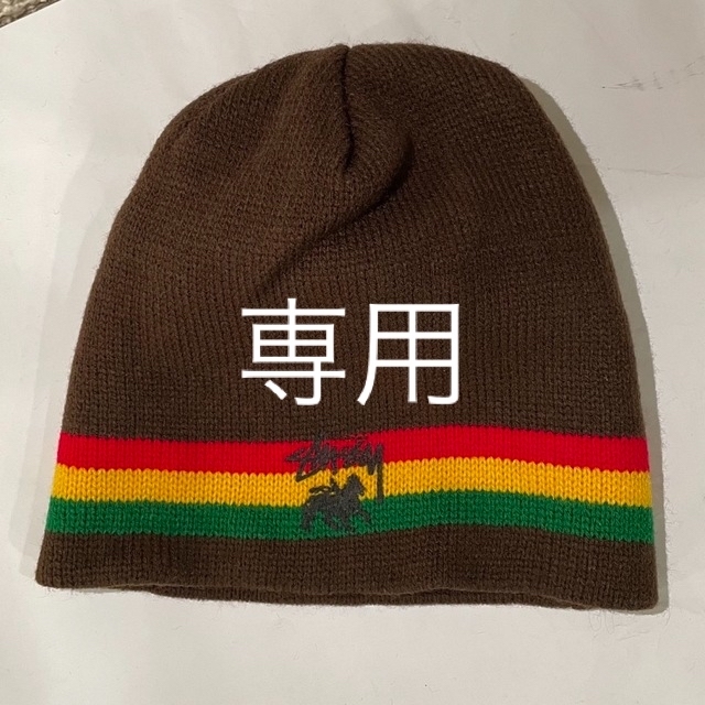 激安 購入 オンライン 90s old stussy ラスタ ビーニーキャップ ニット