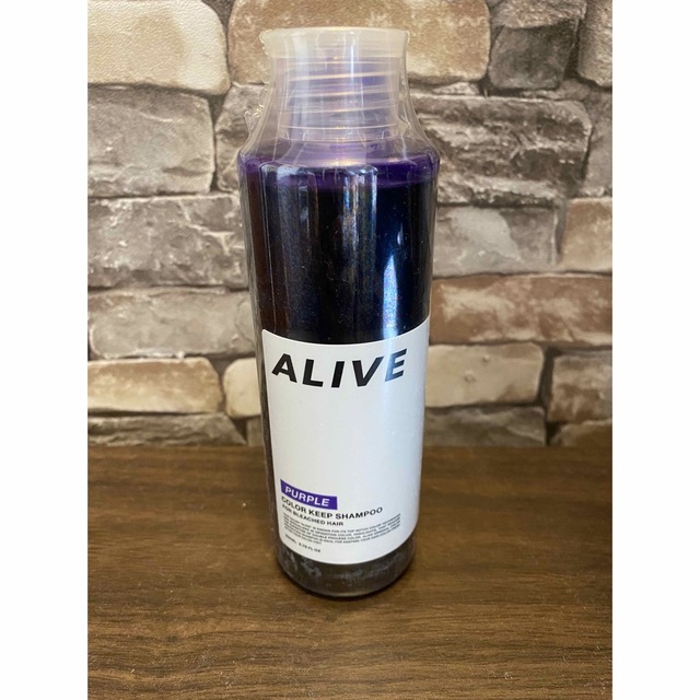 【新品未開封】ALIVE 紫シャンプー コスメ/美容のヘアケア/スタイリング(シャンプー)の商品写真