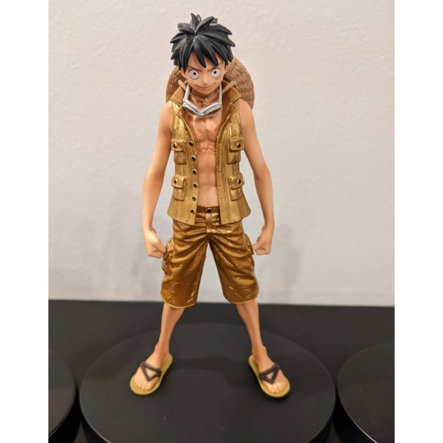 ワンピース フィルムゴールド ルフィ ゾロ サンジ ナムコ限定フィギュア 箱無し