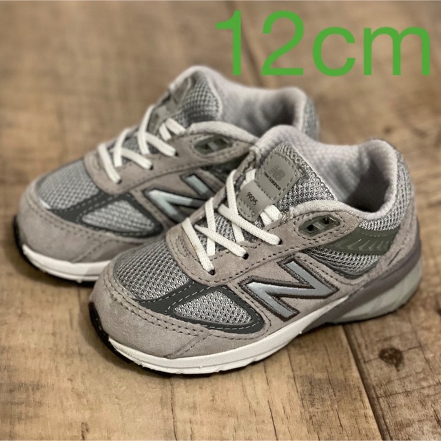 New Balance(ニューバランス)のIC990GL5 newbalance 990 v5 12cm ベビーシューズ キッズ/ベビー/マタニティのベビー靴/シューズ(~14cm)(スニーカー)の商品写真