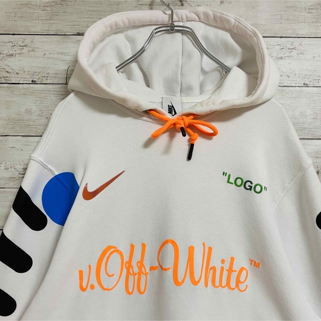 【即完売モデル】Off-white × NIKE コラボパーカー　入手困難　レア