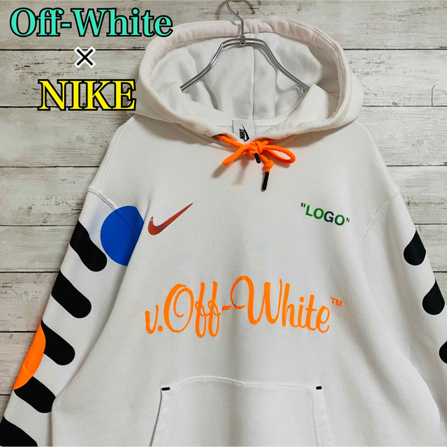 OFF-WHITE - 【即完売モデル】Off-white × NIKE コラボパーカー 入手