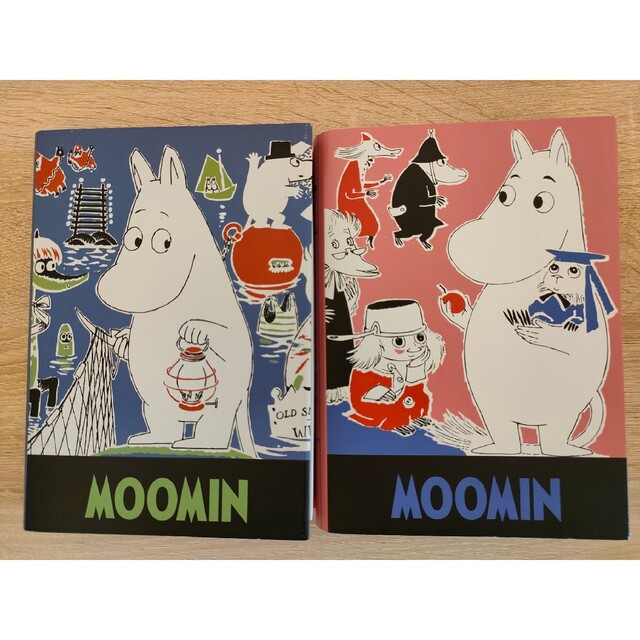 MOOMIN(ムーミン)のムーミンバレーパーク限定 コミックアートクッキー ブック型収納 インテリア/住まい/日用品のインテリア小物(小物入れ)の商品写真