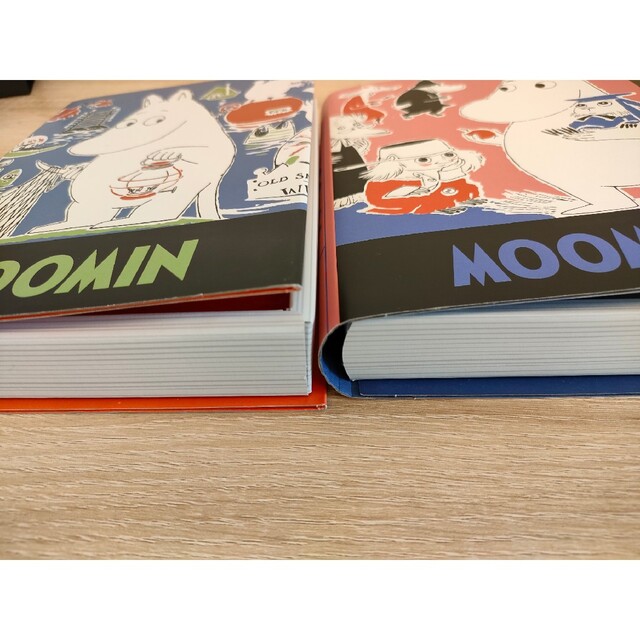 MOOMIN(ムーミン)のムーミンバレーパーク限定 コミックアートクッキー ブック型収納 インテリア/住まい/日用品のインテリア小物(小物入れ)の商品写真