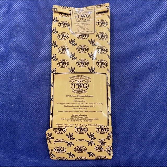 シンガポールの高級紅茶TWG 「1837　Black Tea」 食品/飲料/酒の飲料(茶)の商品写真