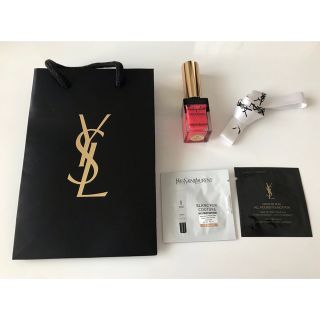 イヴサンローランボーテ(Yves Saint Laurent Beaute)のサンローラン ベビードール　キッスアンドブラッシュ　18 サンプル　ショップ袋他(チーク)