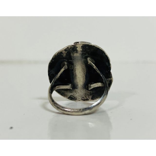 シルバー925/リング　ターコイズ　スターリング　インディアンジュエリー レディースのアクセサリー(リング(指輪))の商品写真