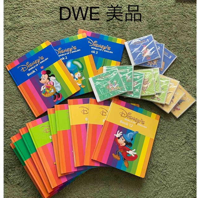 Disney(ディズニー)のDWE メインプログラム 絵本 CD セット 2015年 正規購入 キッズ/ベビー/マタニティのおもちゃ(知育玩具)の商品写真