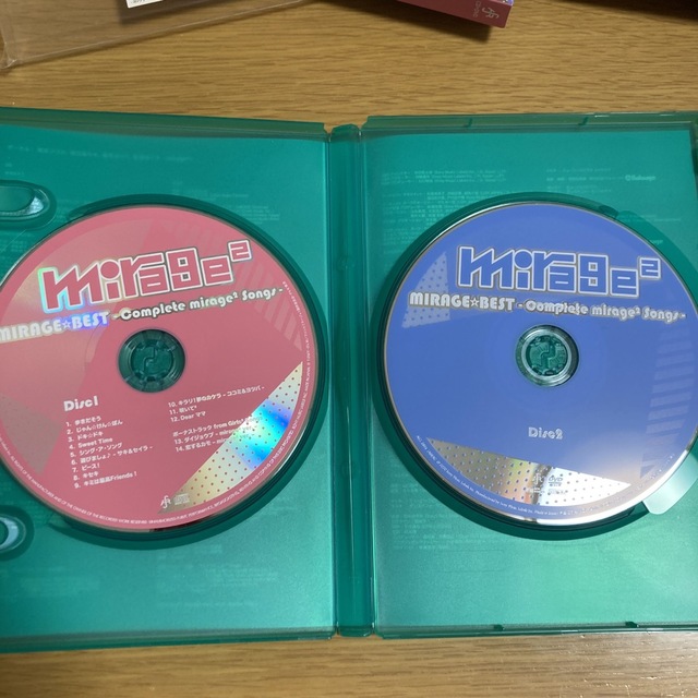 mirage2 ベストアルバム　初回盤　ミラージュミラージュ エンタメ/ホビーのCD(ポップス/ロック(邦楽))の商品写真