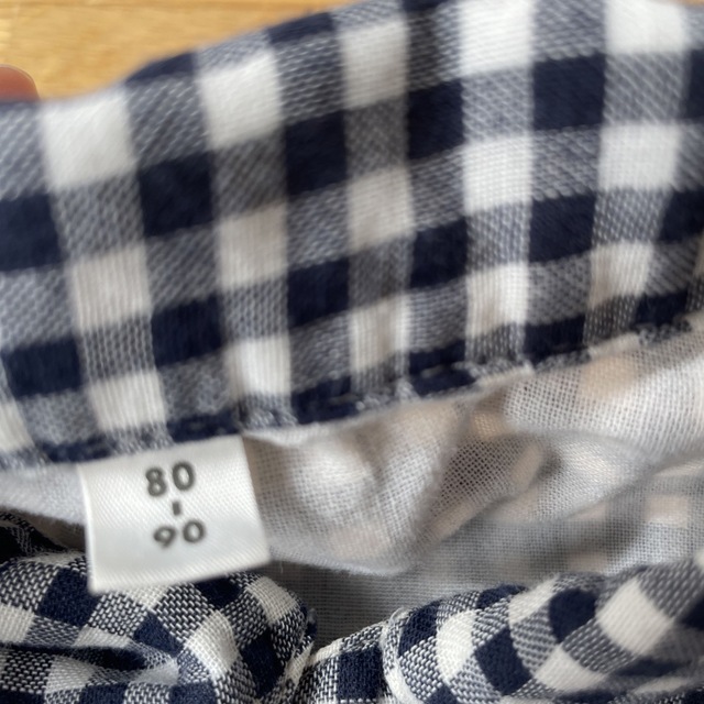 MUJI (無印良品)(ムジルシリョウヒン)の無印　お着替えパジャマ　80-90 キッズ/ベビー/マタニティのベビー服(~85cm)(パジャマ)の商品写真