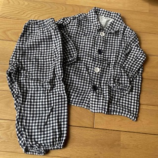 ムジルシリョウヒン(MUJI (無印良品))の無印　お着替えパジャマ　80-90(パジャマ)