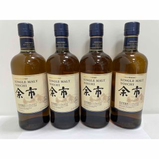 ニッカ 余市 シングルモルト 700ml ✖️4本セット - ビール