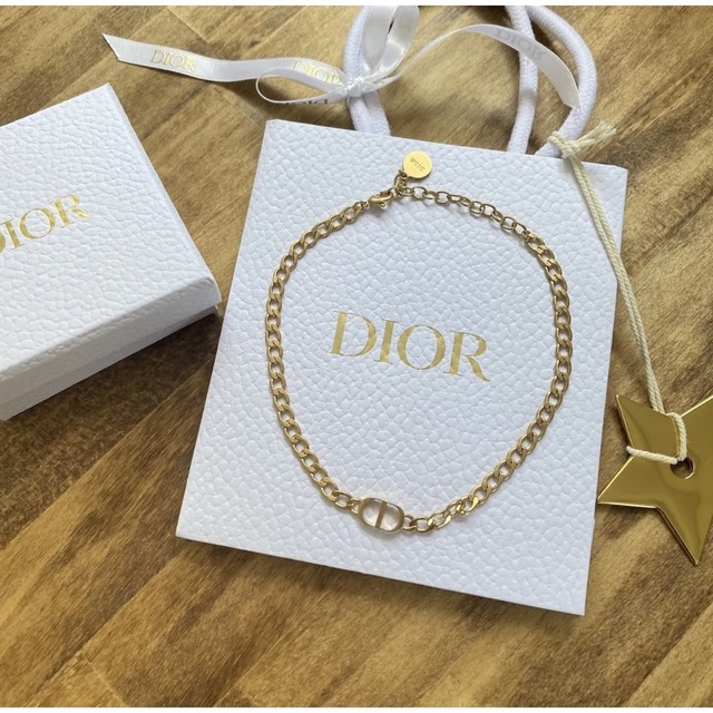送料無料/即納】 Christian Dior diorチョーカーネックレス