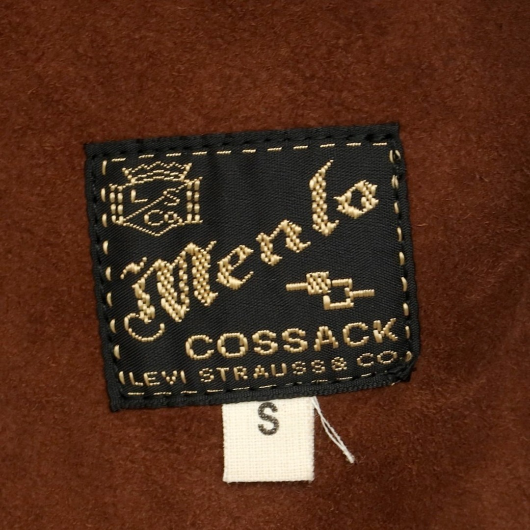 【中古】リーバイスビンテージクロージング LEVI'S VINTAGE CLOTHING 世界500着限定 シープレザー コサックジャケット ブルゾン【サイズS】【メンズ】 リーバイスビンテージクロージング LEVI'S VINTAGE CLOTHING 世界500着限定 シープレザー コサックジャケット ブルゾン【サイズS】【メンズ】