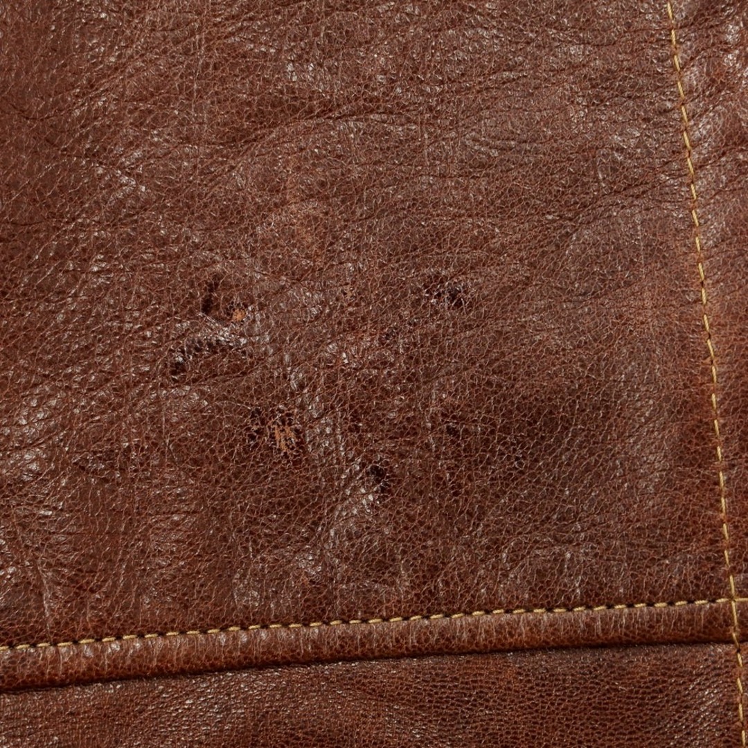 【中古】リーバイスビンテージクロージング LEVI'S VINTAGE CLOTHING 世界500着限定 シープレザー コサックジャケット ブルゾン【サイズS】【メンズ】 リーバイスビンテージクロージング LEVI'S VINTAGE CLOTHING 世界500着限定 シープレザー コサックジャケット ブルゾン【サイズS】【メンズ】