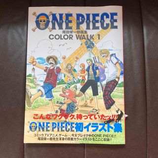 ワンピース(ONE PIECE)のONE PIECE 画集　COLOR WALK1(イラスト集/原画集)