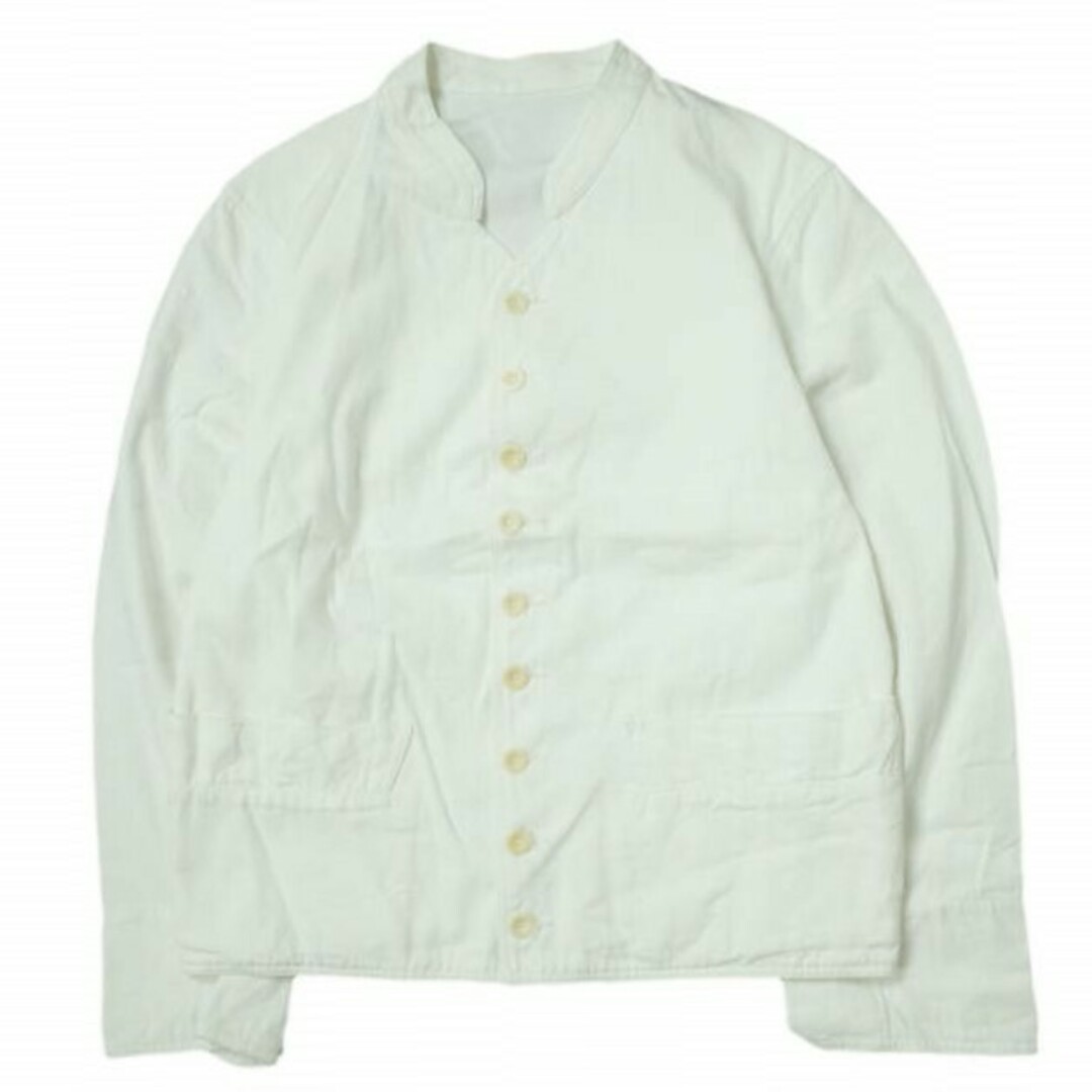 ANATOMICA アナトミカ フランス製 DOLMAN JACKET - PANAMA COTTON パナマコットン ドルマンジャケット 1 WHITE ドールマン アウター【ANATOMICA】