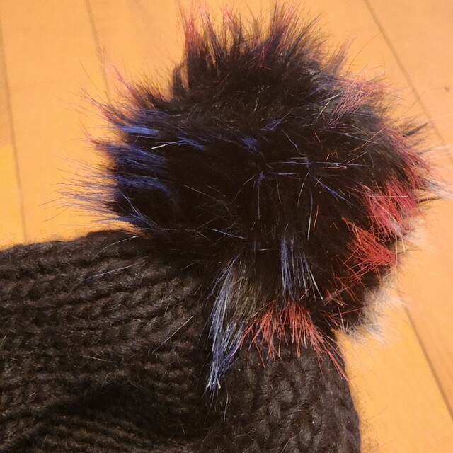 別注 CA4LA ファーポンニット帽子 cintelli e galluzzo
