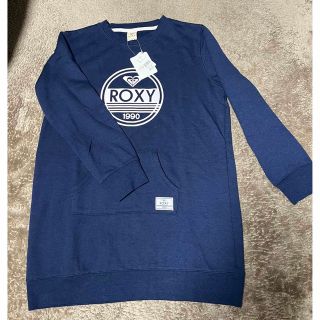 ロキシー(Roxy)のロキシー　ROXY ロング丈トレーナー　裏起毛　M 新品(トレーナー/スウェット)