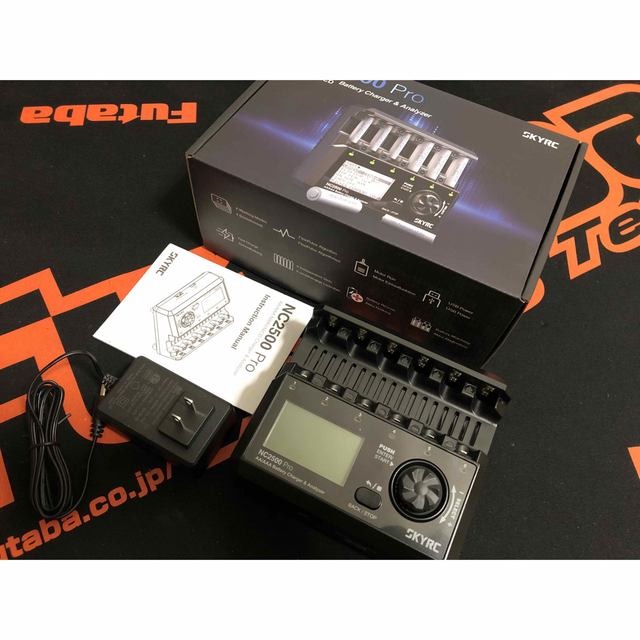 SKYRC NC2500 Pro 単3,単4充電池用充電器 ミニ四駆の急速充電に \半額