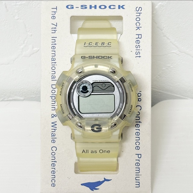 ☆1377 CASIO G-SHOCK 第7回国際イルカ・クジラ会議 動作未確認 【中古