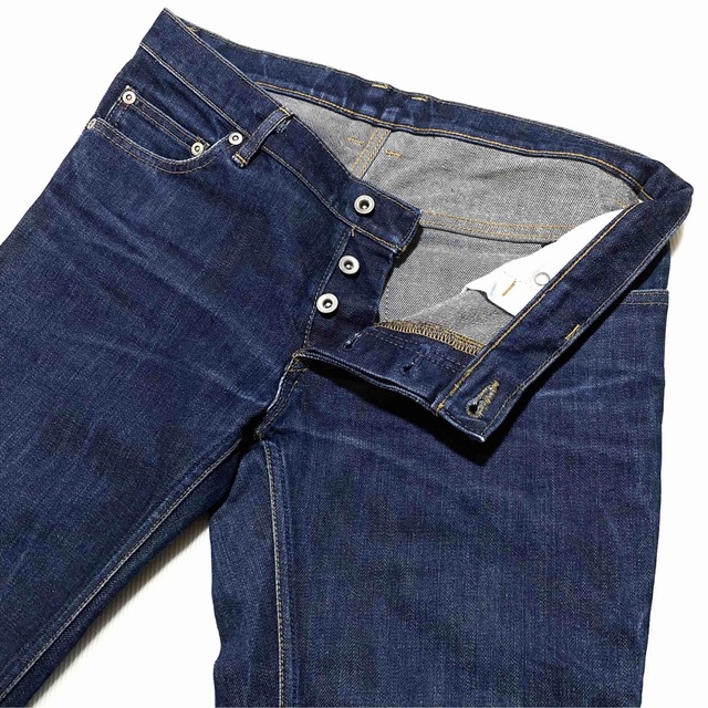 ato アトウ ストレート デニム パンツ サイズ46 約81cm | フリマアプリ ラクマ
