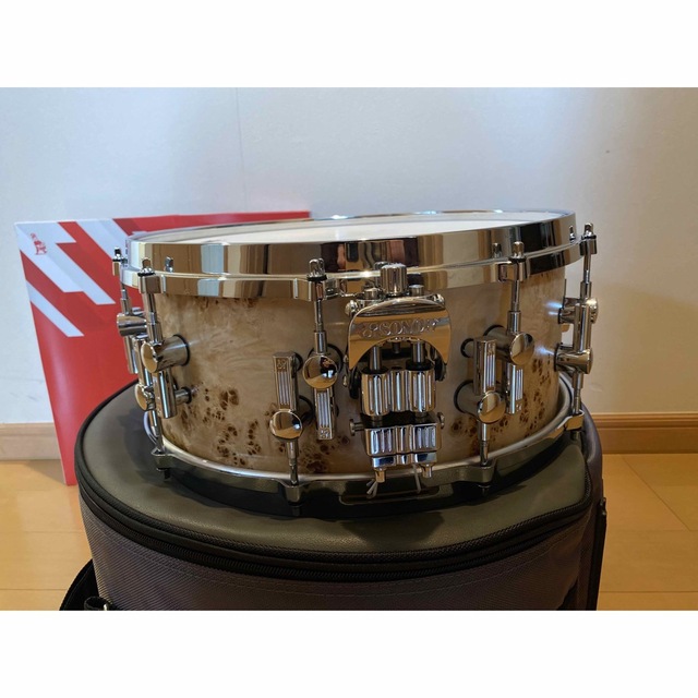 sonor(ソナー)のちいさま専用Sonor Cotton Wood Maple  楽器のドラム(スネア)の商品写真