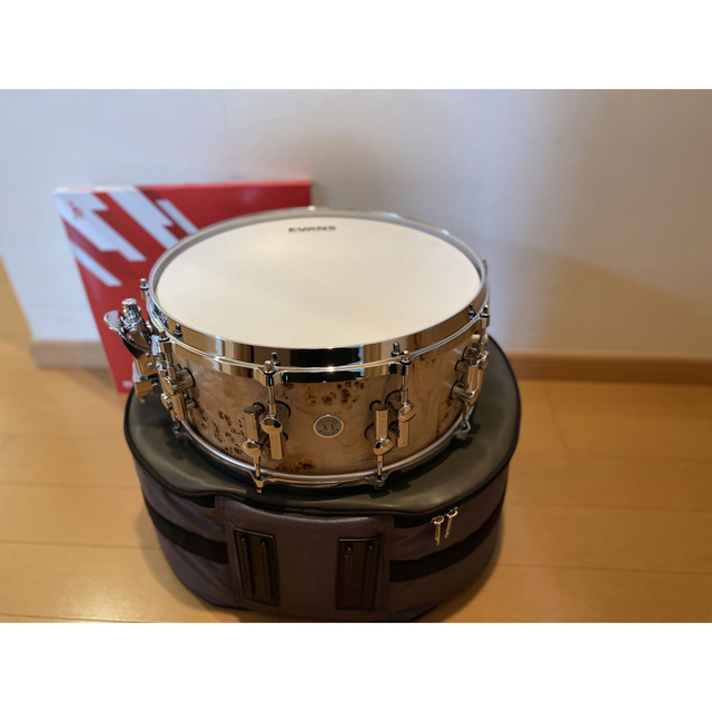 sonor(ソナー)のちいさま専用Sonor Cotton Wood Maple  楽器のドラム(スネア)の商品写真