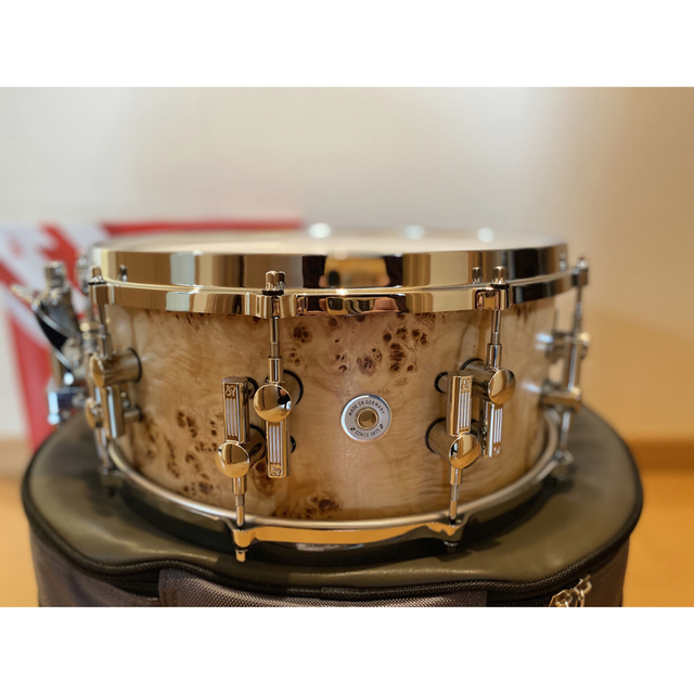 sonor(ソナー)のちいさま専用Sonor Cotton Wood Maple  楽器のドラム(スネア)の商品写真