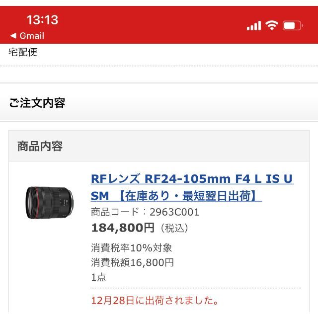 Canon RF24-105F4L IS USM 美品 新品購入から使用3週間 5