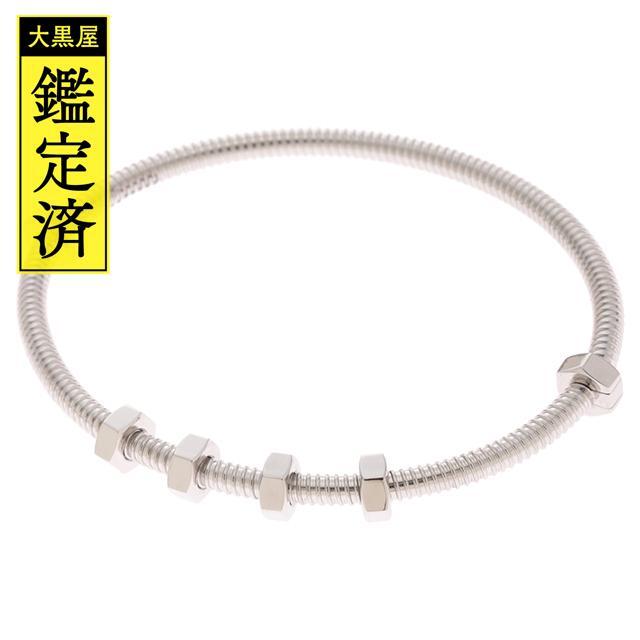 Cartier - カルティエ　エクルドゥブレスレット　ホワイトゴールド　18号【430】
