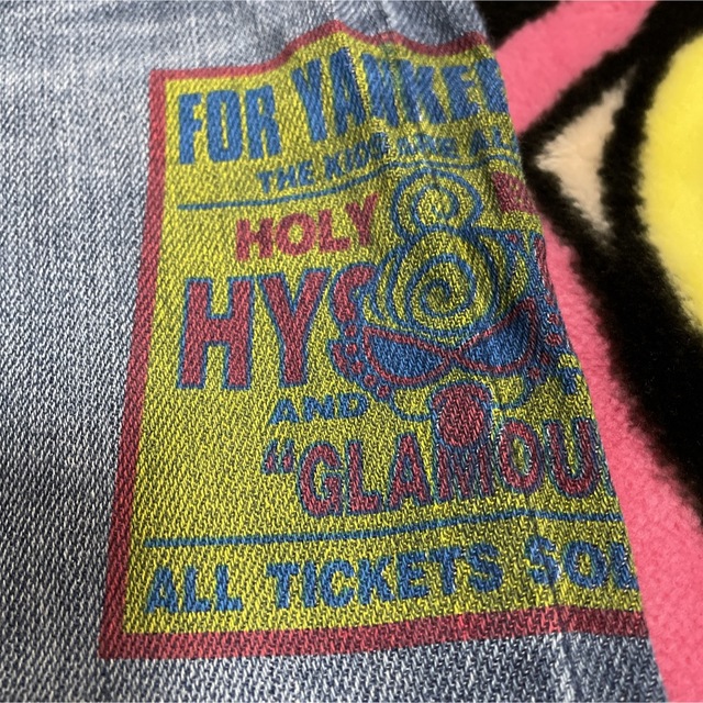 HYSTERIC MINI(ヒステリックミニ)のHYSTERIC MINI デニムパンツ　120 キッズ/ベビー/マタニティのキッズ服女の子用(90cm~)(パンツ/スパッツ)の商品写真