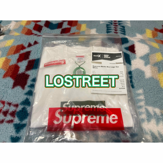 Supreme(シュプリーム)の【木村拓哉さん着用】SUPREME BERLIN BOX LOGO TEE  メンズのトップス(Tシャツ/カットソー(半袖/袖なし))の商品写真