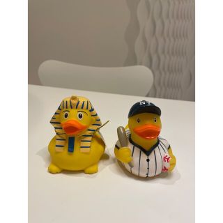 モマ(MOMA)のRUBBER DUCK２体セット★メトロポリタン美術館 / NYヤンキース(キャラクターグッズ)