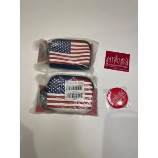 マンハッタンポーテージ(Manhattan Portage)のManhattan Portage / COIN CASE★2個★USA国旗(コインケース/小銭入れ)