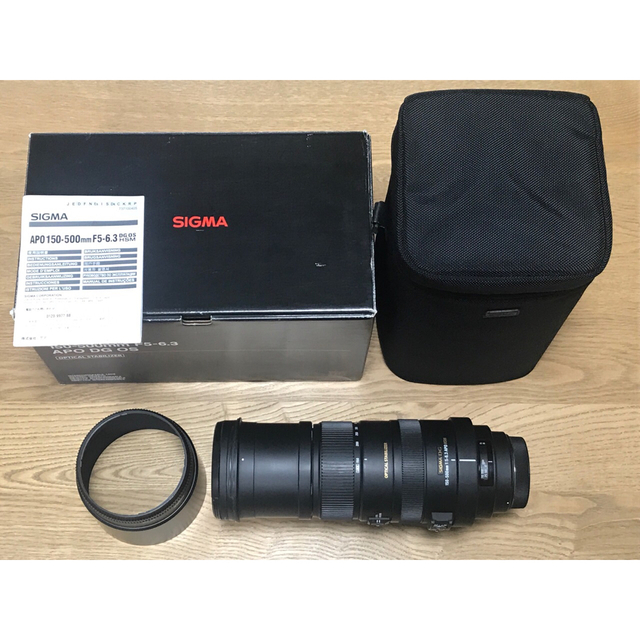 SIGMA(シグマ)のSIGMA 150-500mm EX DG OS HSM   キヤノン スマホ/家電/カメラのカメラ(レンズ(ズーム))の商品写真