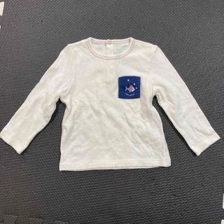 プチバトー(PETIT BATEAU)のプチバトー　シャツ　81cm(シャツ/カットソー)