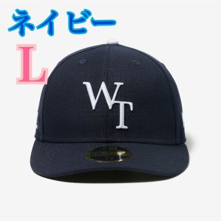 ダブルタップス(W)taps)のwtaps newera Lサイズ ネイビー(キャップ)