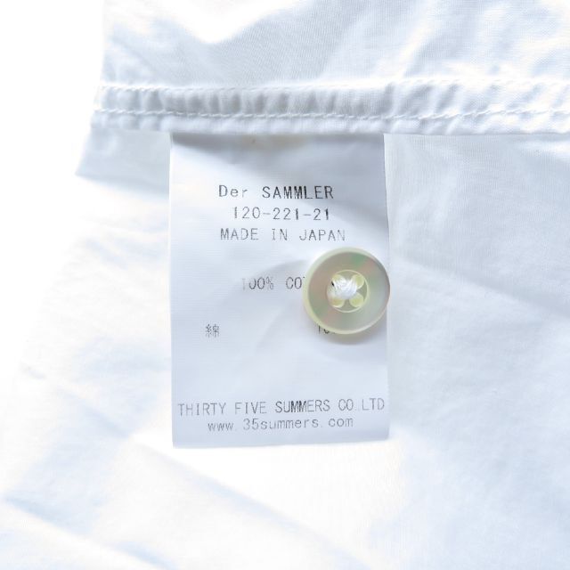 Der SAMMLER SOLO(ディアザムラーソロ)のDer SAMMLER COTTON S/S SHIRT  メンズのトップス(シャツ)の商品写真