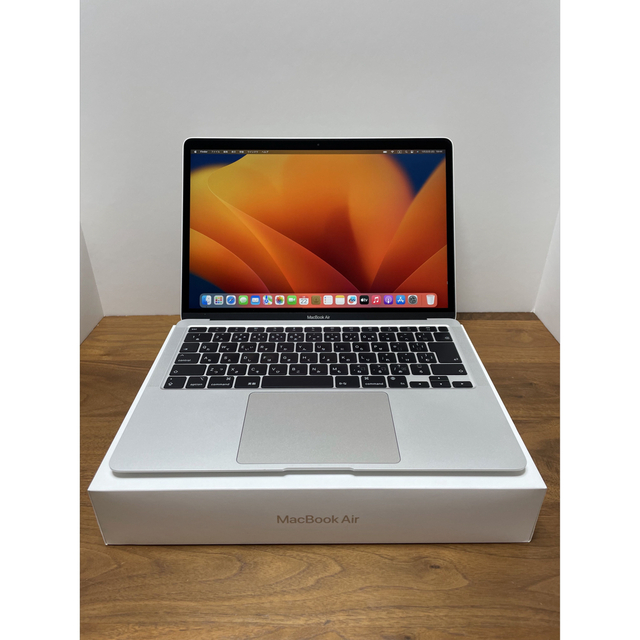 高性能❗️MacBook Air 2020 M1チップ　シルバー