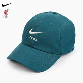 ナイキ(NIKE)の★送料無料★UK直輸入★ナイキ★リバプール YNWA H86 キャップ★緑x白★(キャップ)