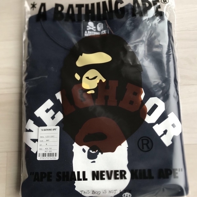 BAPE X NBHD RELAXED FIT CREWNECK