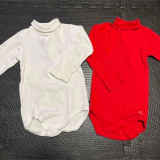 プチバトー(PETIT BATEAU)の専用(ロンパース)