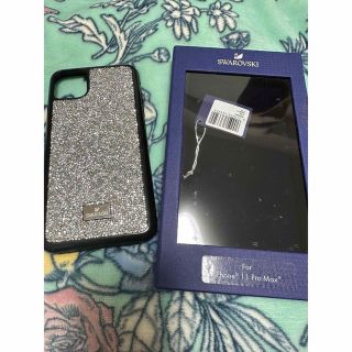 スワロフスキー(SWAROVSKI)のスワロフスキー　iPhone11promax(iPhoneケース)