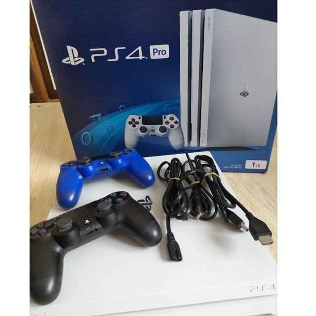 PS4 pro CUH-7200B  1TB グレイシャーホワイト