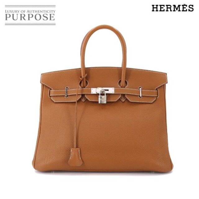 激安セール】 □G刻印 ゴールド トゴ バッグ ハンド バーキン35 HERMES