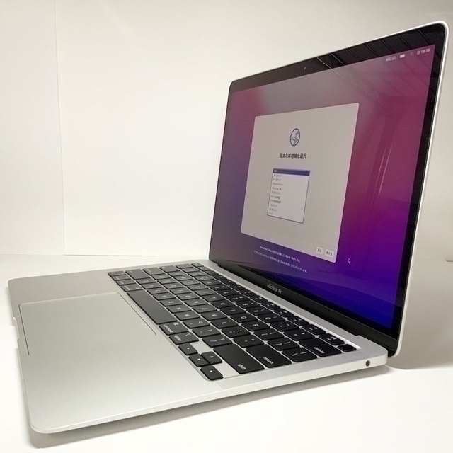 今週だけ安 MacBook Air (M1, 2020)シルバー 【美品】 USキーボード