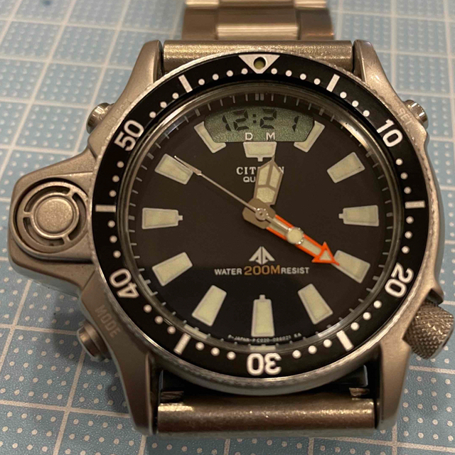 全てのアイテム CITIZEN シチズン アクアランド デプスメーター C022 オールドダイバー - 腕時計(アナログ) 全てのアイテム CITIZEN シチズン アクアランド デプスメーター C022 オールドダイバー - 腕時計(アナログ)