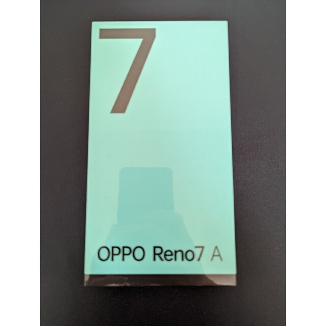 新品未開封】OPPO Reno7 A スターリーブラック ワイモバイル版 A2 【超